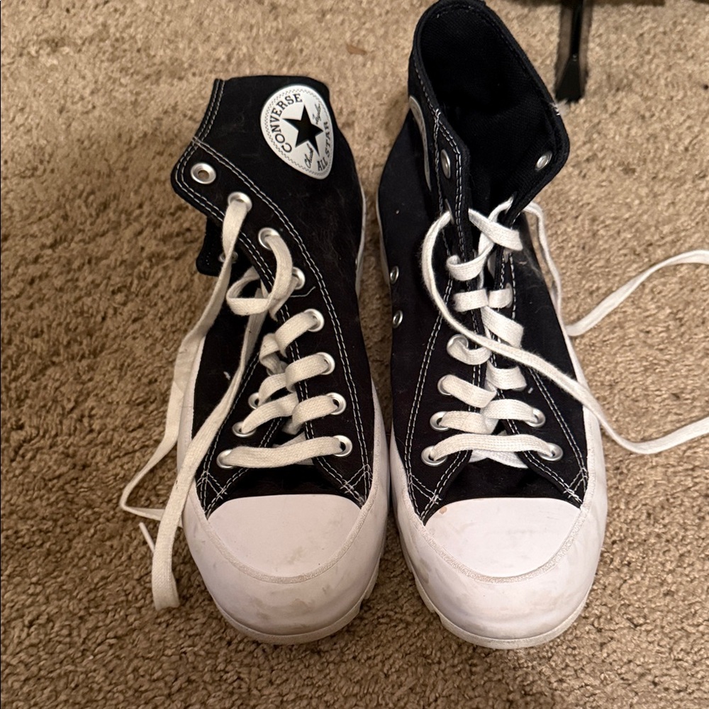 Converse Classic Black and White High-Tops